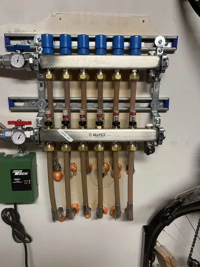 Plumber performing Leak Detection at a residential property in Rotonda